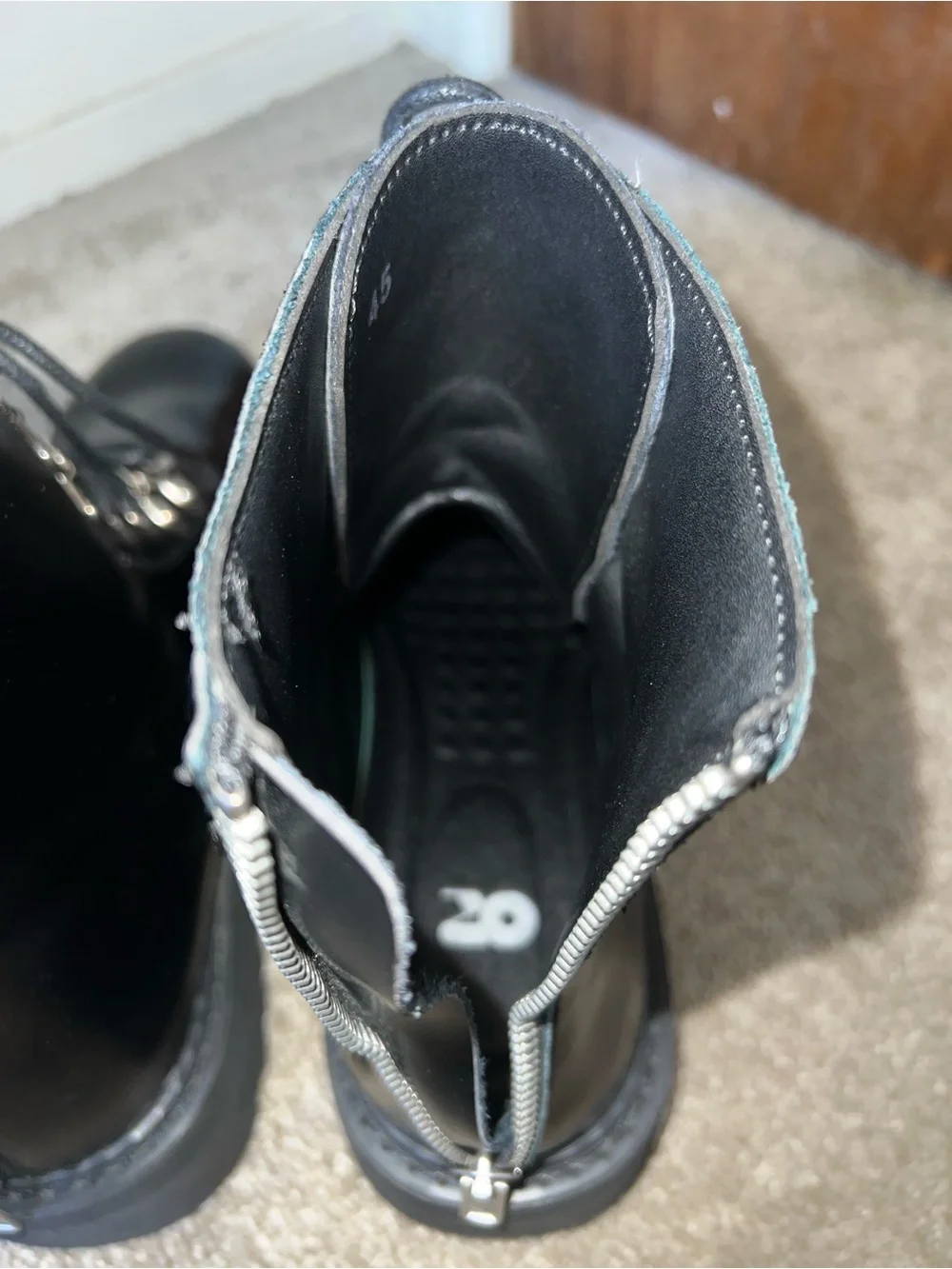 Dr. Martens polished black